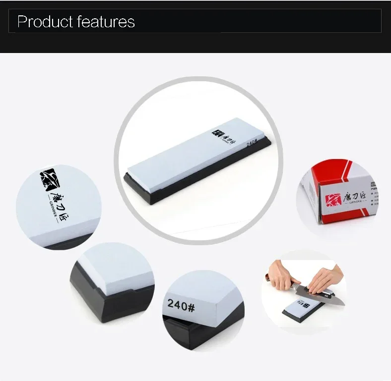 TAIDEA Sharpening Stone Knife Sharpener Grit 1000 3000 8000# Whetstone Single/Double-Side Grinding Stone Professional Sharpeners