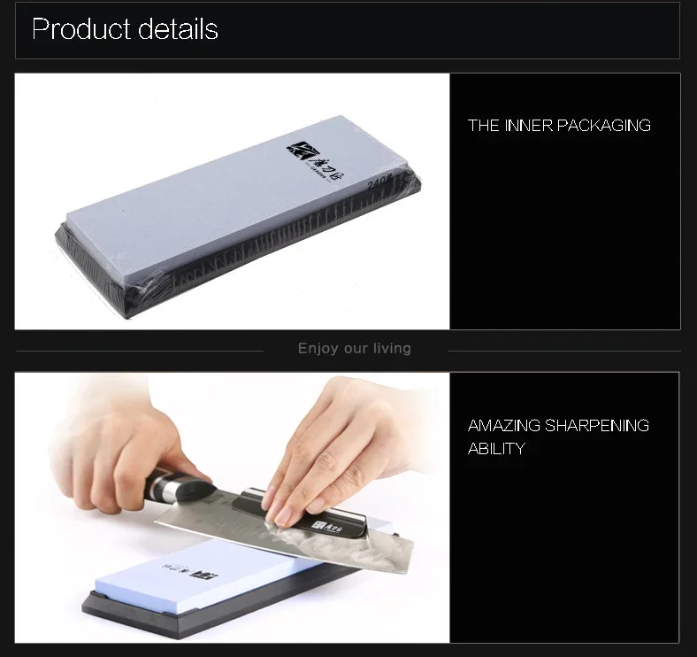 TAIDEA Professional Sharpening Stone Knife Sharpener Grit 240-15000# Whetstone Single/DoubleSide Grinding Stone  Glass Sharpener