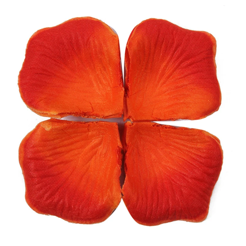 100 Rose Petals Scattered White Decoration Wedding Party Colorful Love Romantic Warm Silk Rose Artificial Petals Wedding Flower