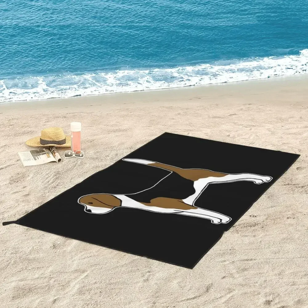 Beagle Beach Towel Soft Microfiber Quick Dry Absorbent Quick Towels For Swimming