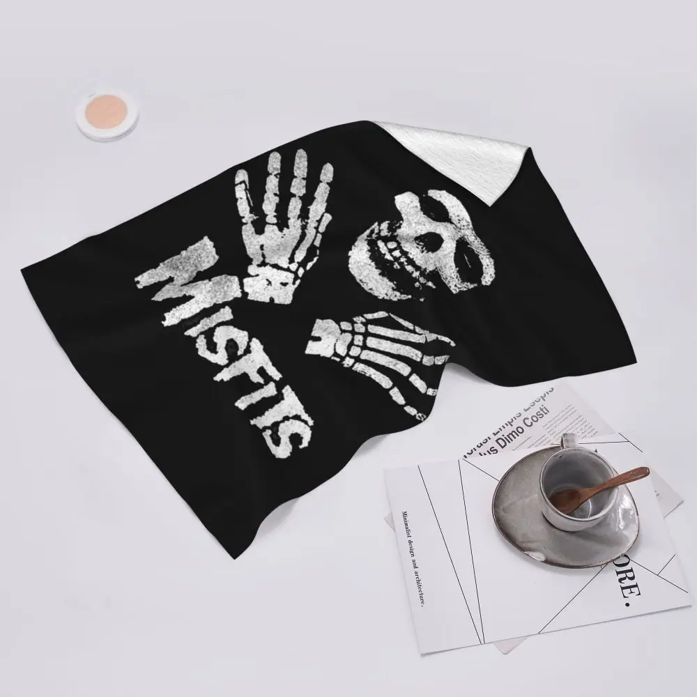 Horror Punk Rock Band Misfits Towel Cotton Travelling Swimming Camping Towels