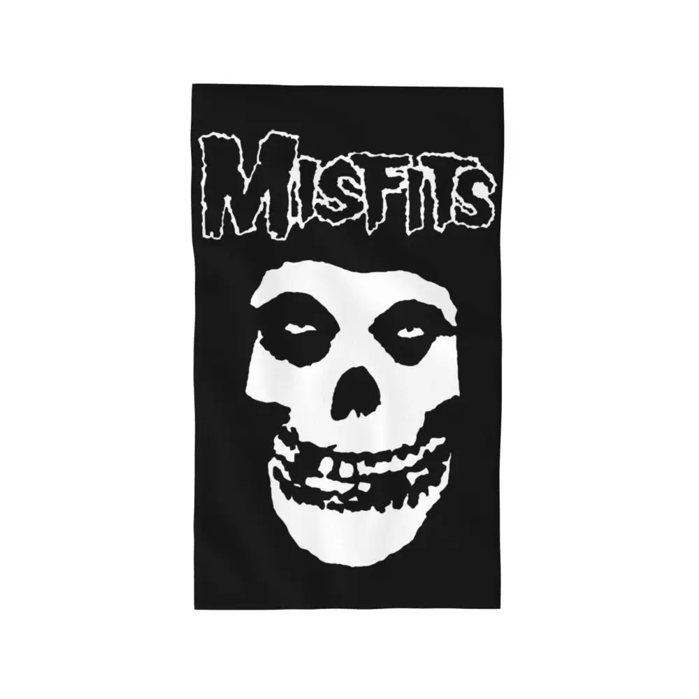 Horror Punk Rock Band Misfits Towel Cotton Travelling Swimming Camping Towels