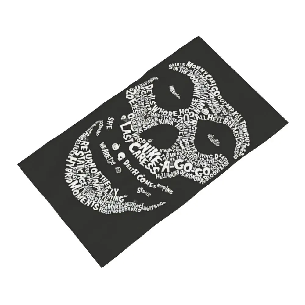 Horror Punk Rock Band Misfits Towel Cotton Travelling Swimming Camping Towels