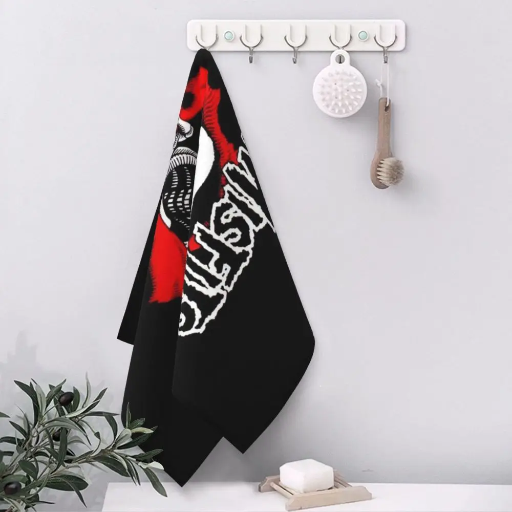 Horror Punk Rock Band Misfits Towel Cotton Travelling Swimming Camping Towels