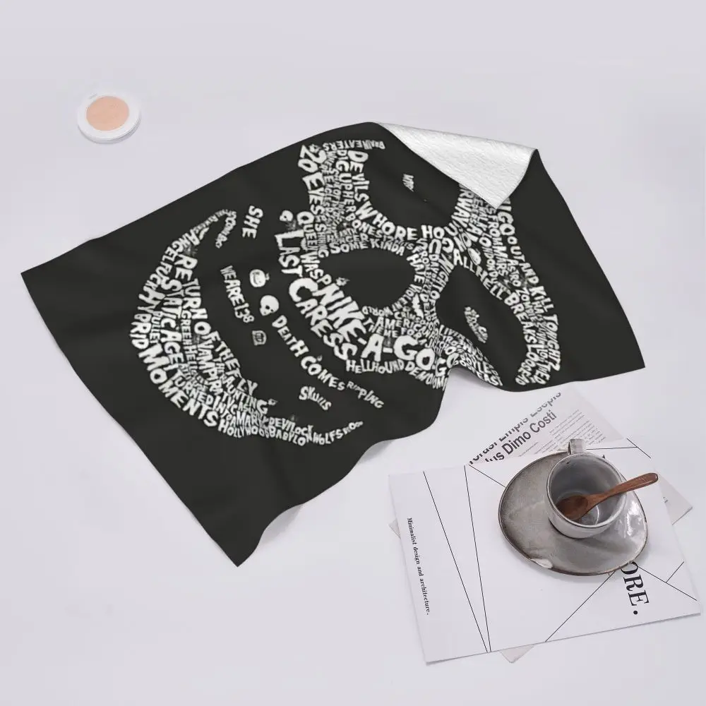 Horror Punk Rock Band Misfits Towel Cotton Travelling Swimming Camping Towels