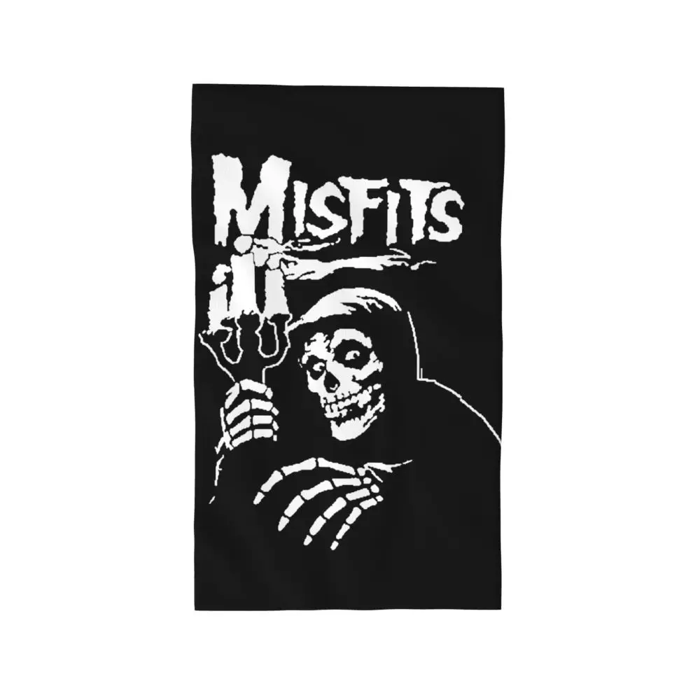 Horror Punk Rock Band Misfits Towel Cotton Travelling Swimming Camping Towels