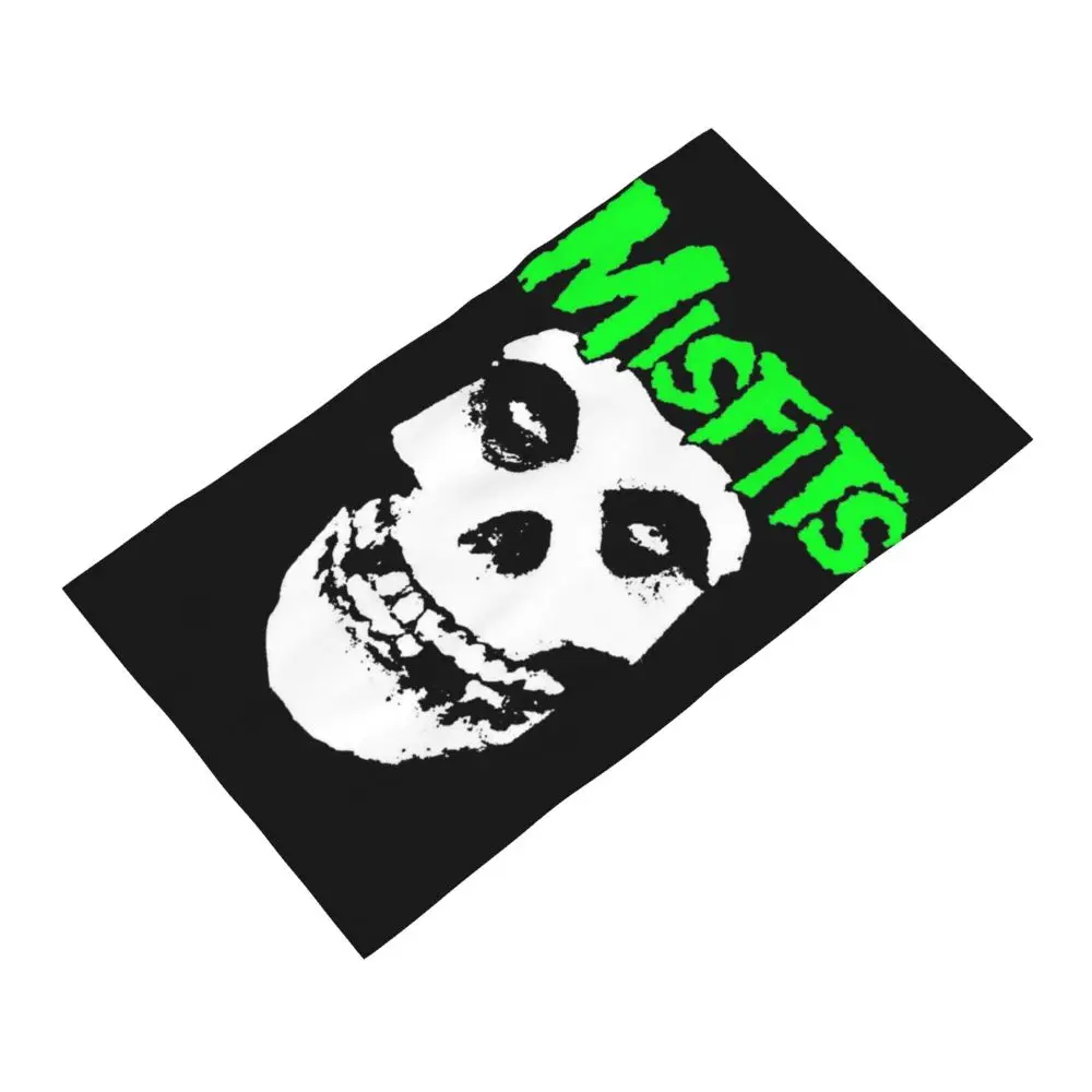 Horror Punk Rock Band Misfits Towel Cotton Travelling Swimming Camping Towels