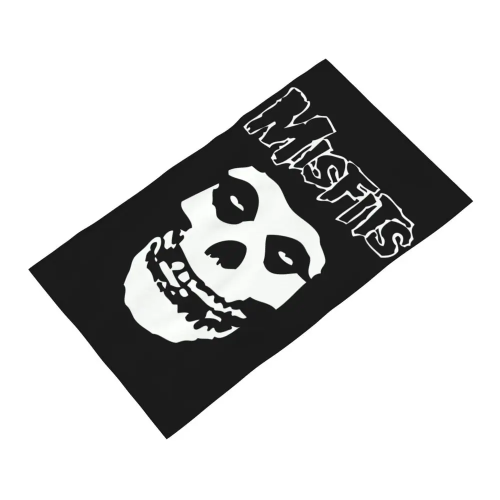 Horror Punk Rock Band Misfits Towel Cotton Travelling Swimming Camping Towels