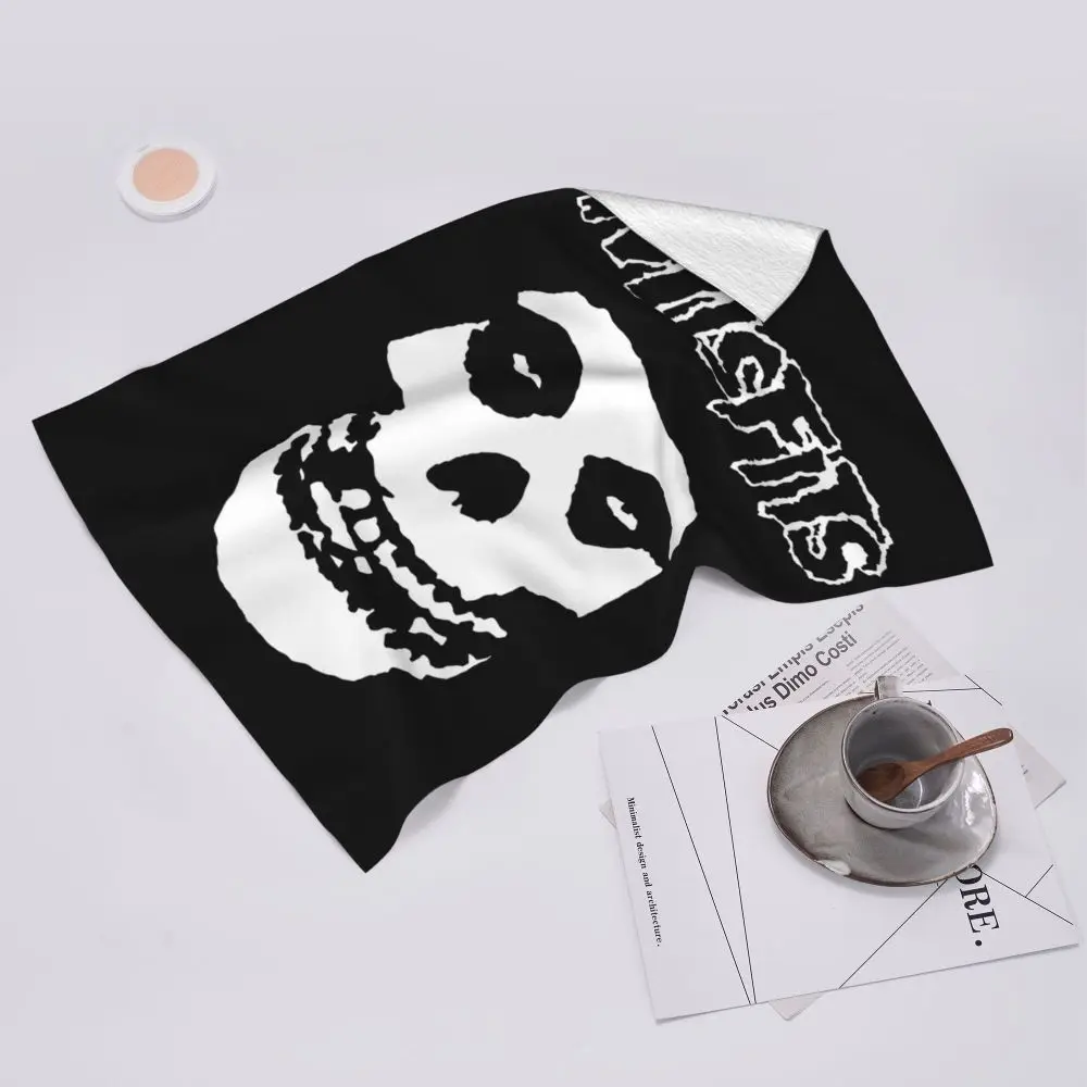 Horror Punk Rock Band Misfits Towel Cotton Travelling Swimming Camping Towels