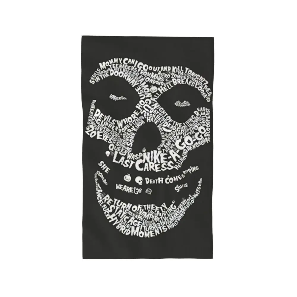 Horror Punk Rock Band Misfits Towel Cotton Travelling Swimming Camping Towels