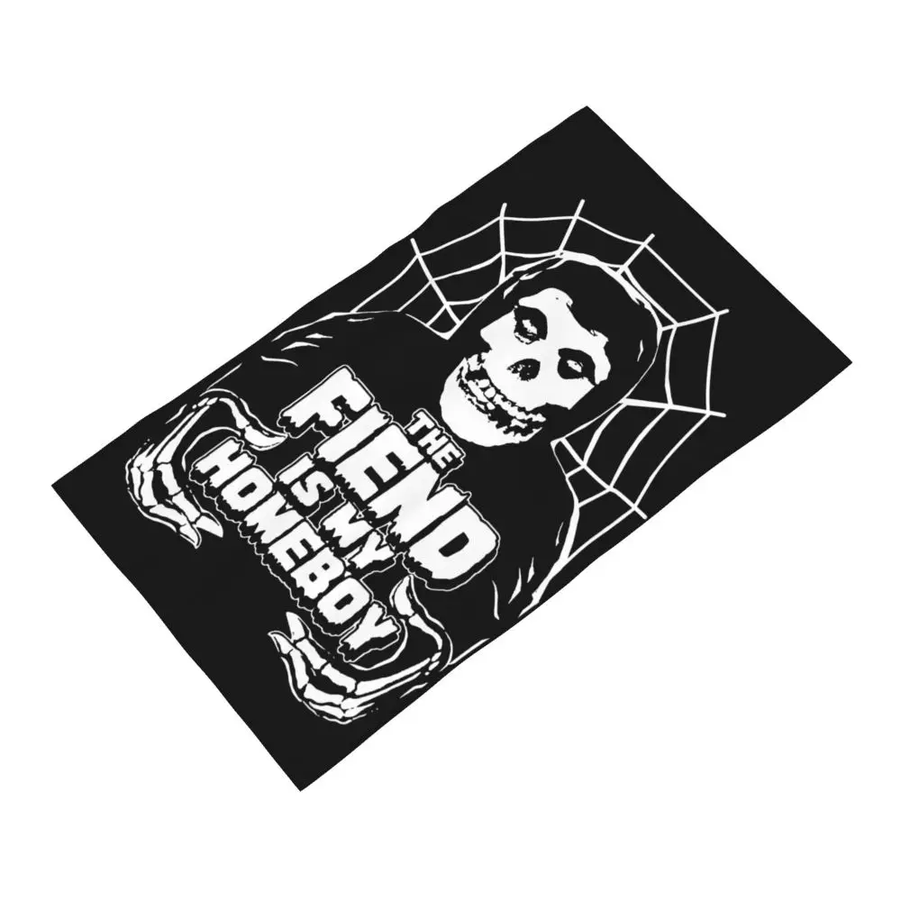 Horror Punk Rock Band Misfits Towel Cotton Travelling Swimming Camping Towels