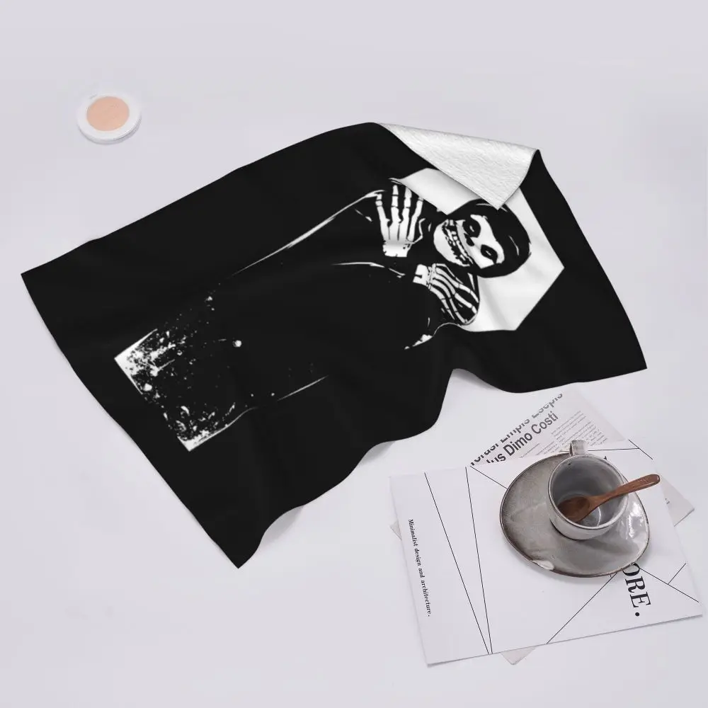 Horror Punk Rock Band Misfits Towel Cotton Travelling Swimming Camping Towels