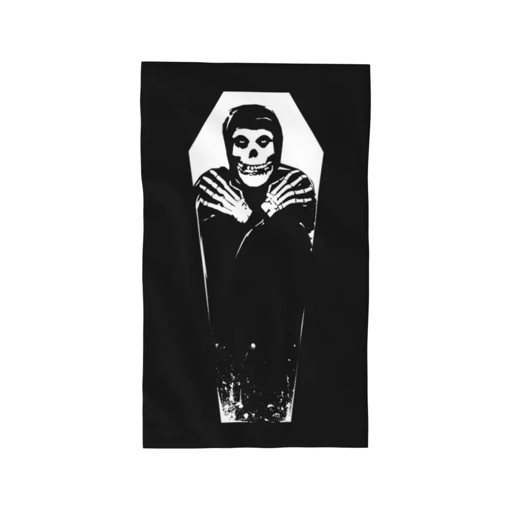 Horror Punk Rock Band Misfits Towel Cotton Travelling Swimming Camping Towels