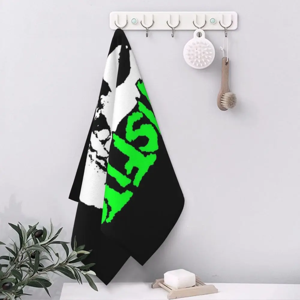 Horror Punk Rock Band Misfits Towel Cotton Travelling Swimming Camping Towels