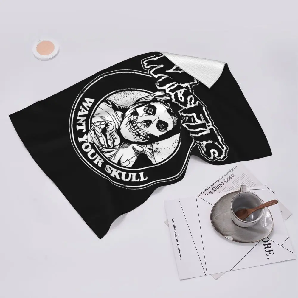 Horror Punk Rock Band Misfits Towel Cotton Travelling Swimming Camping Towels