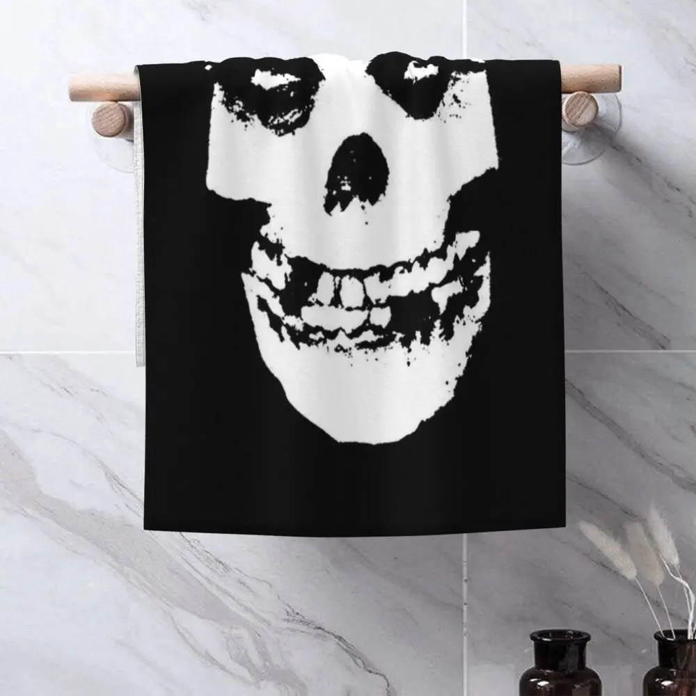 Horror Punk Rock Band Misfits Towel Cotton Travelling Swimming Camping Towels