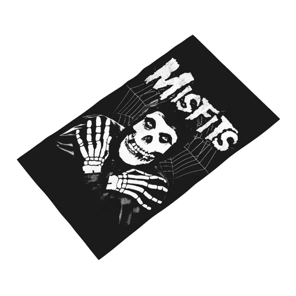 Horror Punk Rock Band Misfits Towel Cotton Travelling Swimming Camping Towels