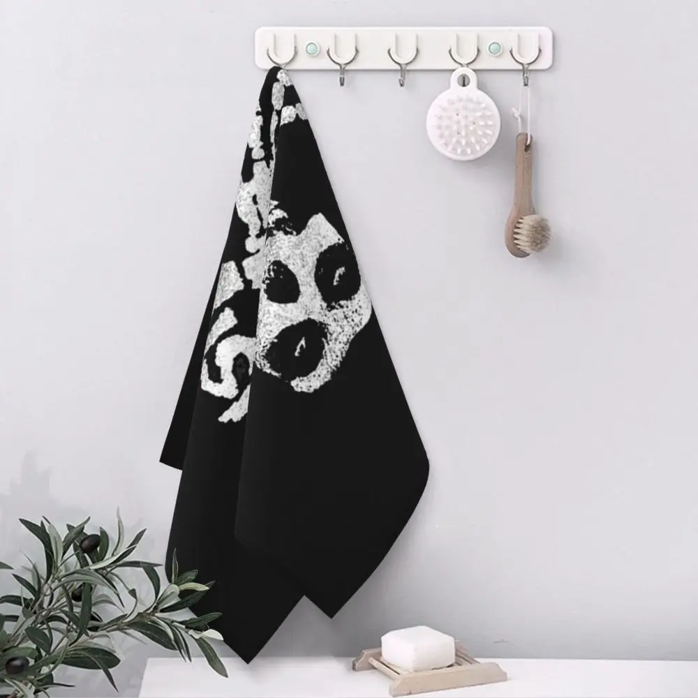Horror Punk Rock Band Misfits Towel Cotton Travelling Swimming Camping Towels