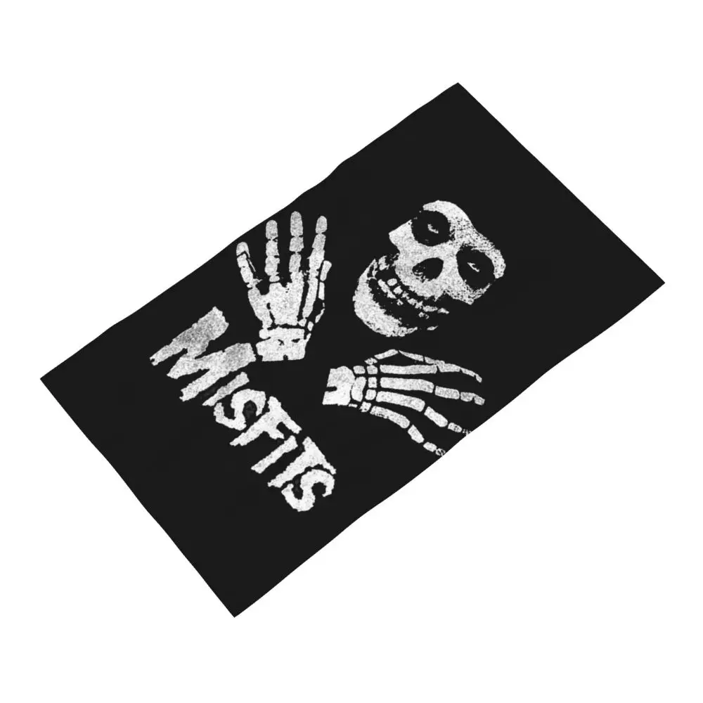 Horror Punk Rock Band Misfits Towel Cotton Travelling Swimming Camping Towels
