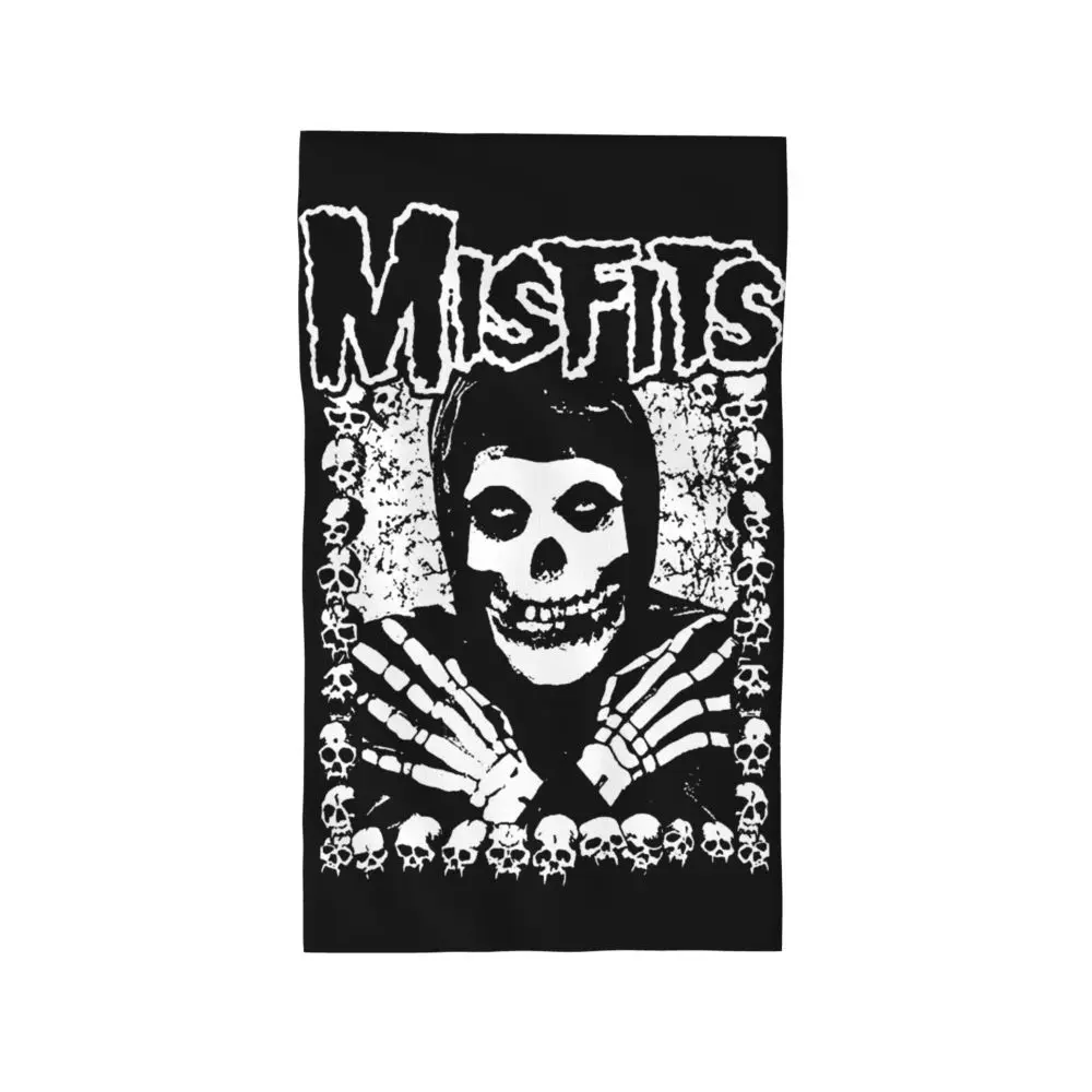 Horror Punk Rock Band Misfits Towel Cotton Travelling Swimming Camping Towels