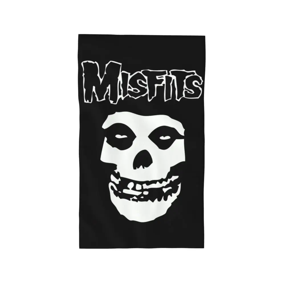 Horror Punk Rock Band Misfits Towel Cotton Travelling Swimming Camping Towels