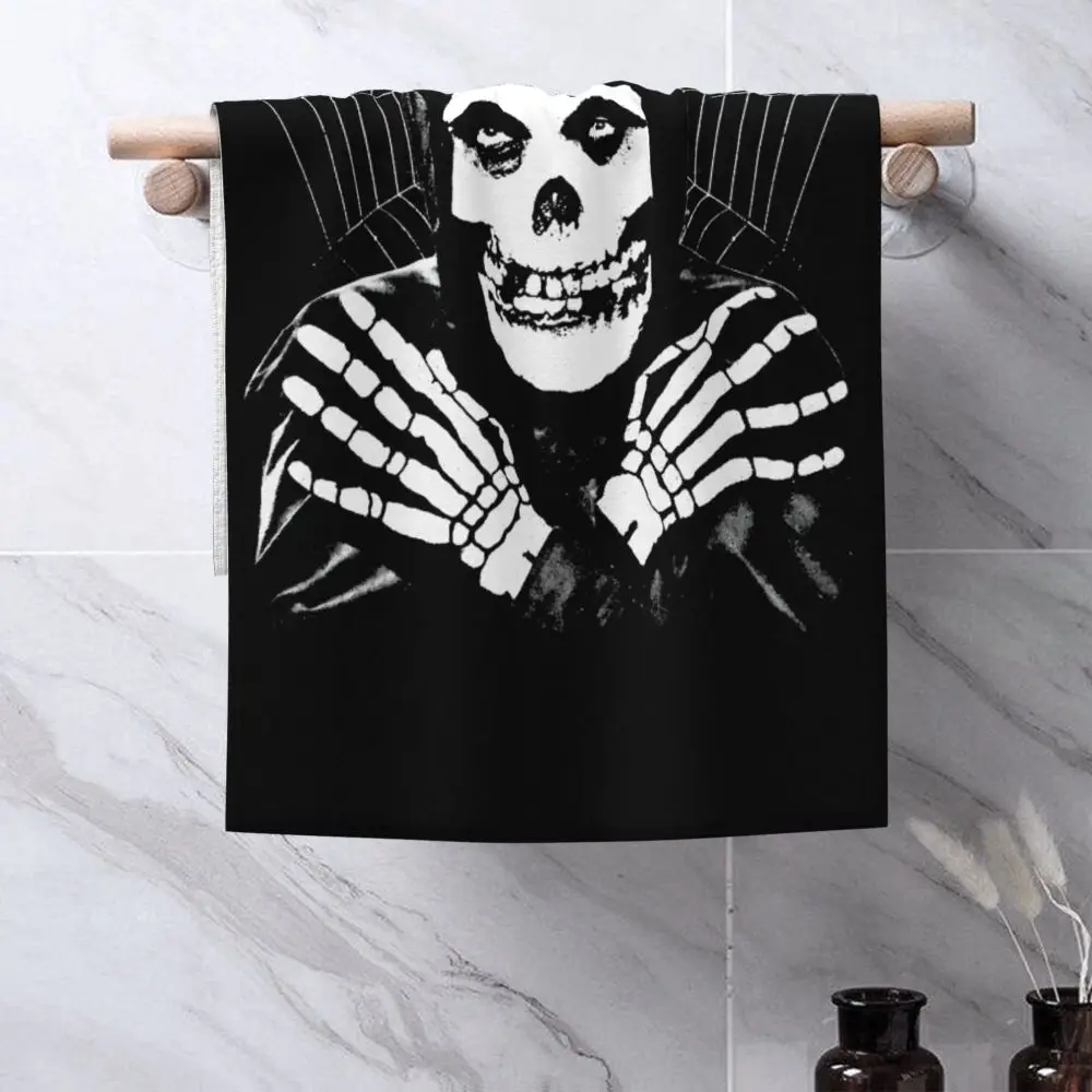 Horror Punk Rock Band Misfits Towel Cotton Travelling Swimming Camping Towels