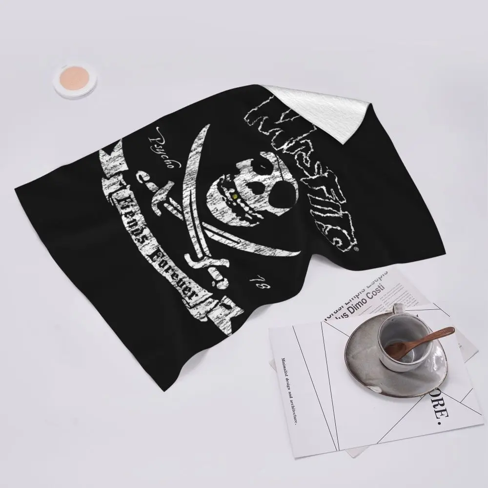Horror Punk Rock Band Misfits Towel Cotton Travelling Swimming Camping Towels