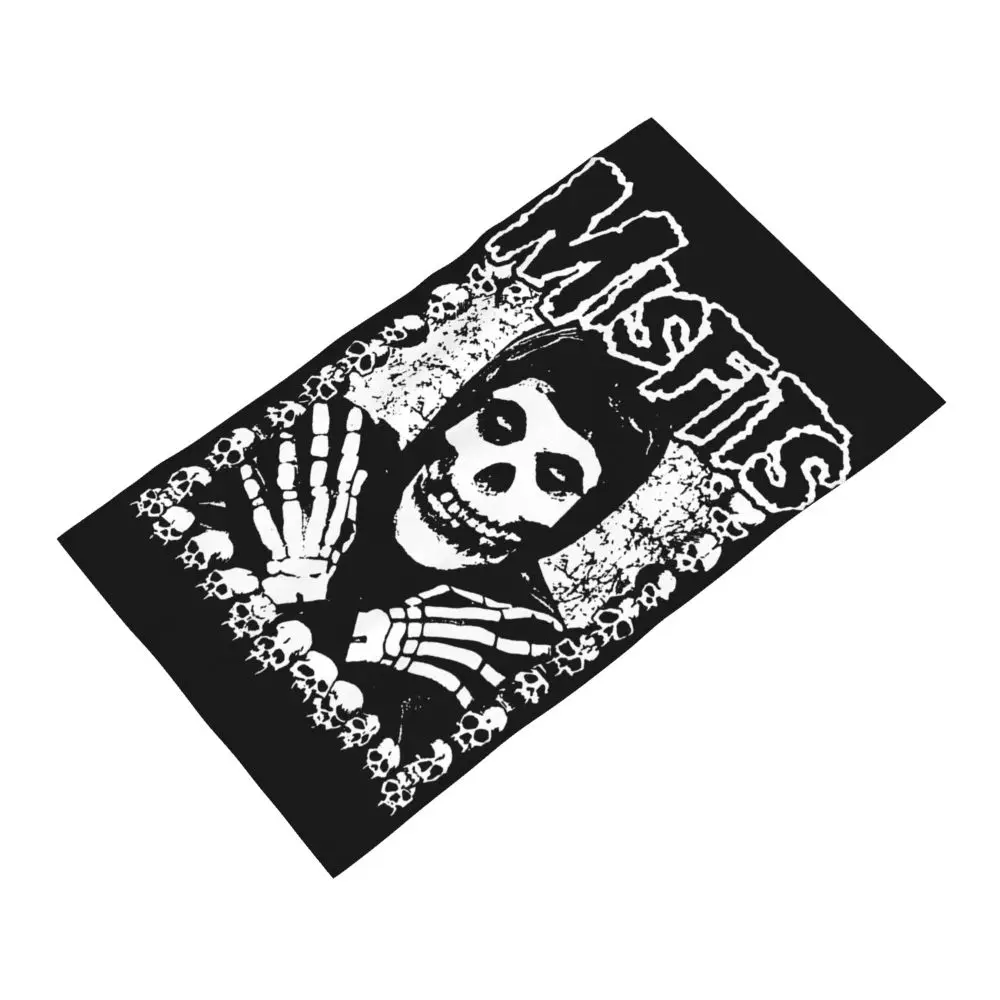 Horror Punk Rock Band Misfits Towel Cotton Travelling Swimming Camping Towels