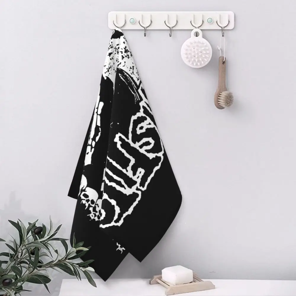 Horror Punk Rock Band Misfits Towel Cotton Travelling Swimming Camping Towels