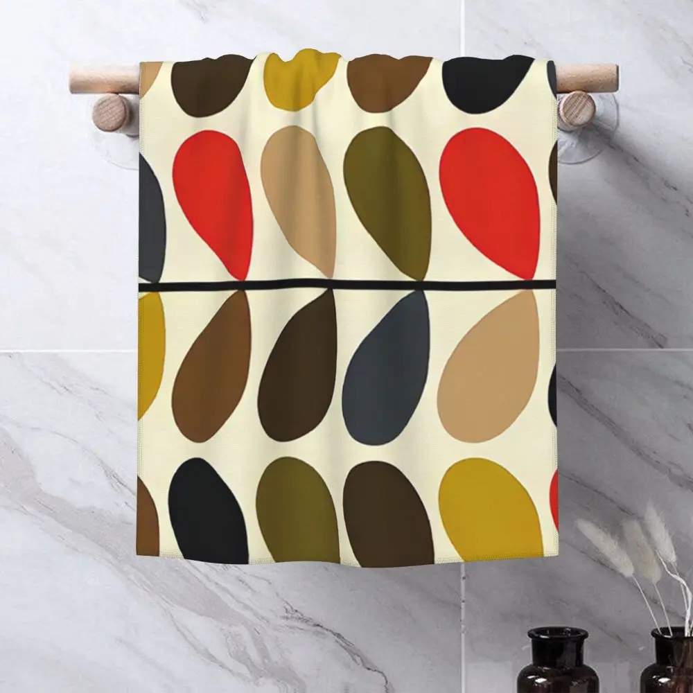 Orla Kiely Flower Face Towel Personalized Super Soft Cotton Bath Towels