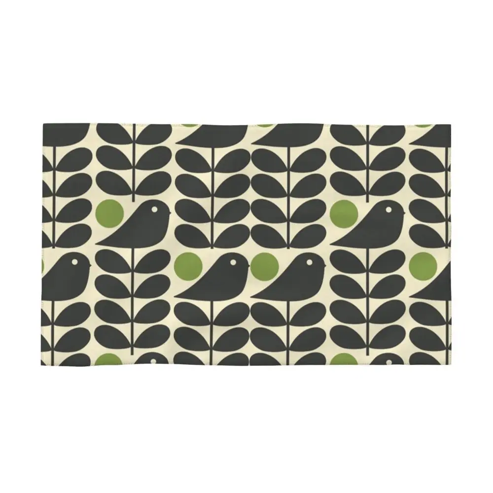 Orla Kiely Flower Face Towel Personalized Super Soft Cotton Bath Towels