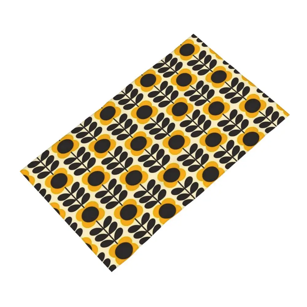 Orla Kiely Flower Face Towel Personalized Super Soft Cotton Bath Towels