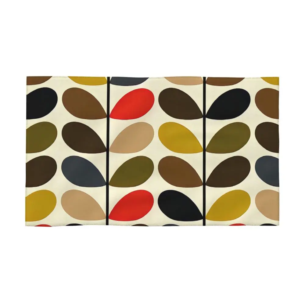 Orla Kiely Flower Face Towel Personalized Super Soft Cotton Bath Towels