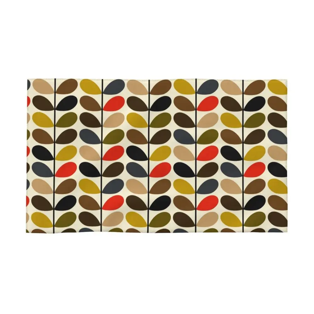 Orla Kiely Flower Face Towel Personalized Super Soft Cotton Bath Towels