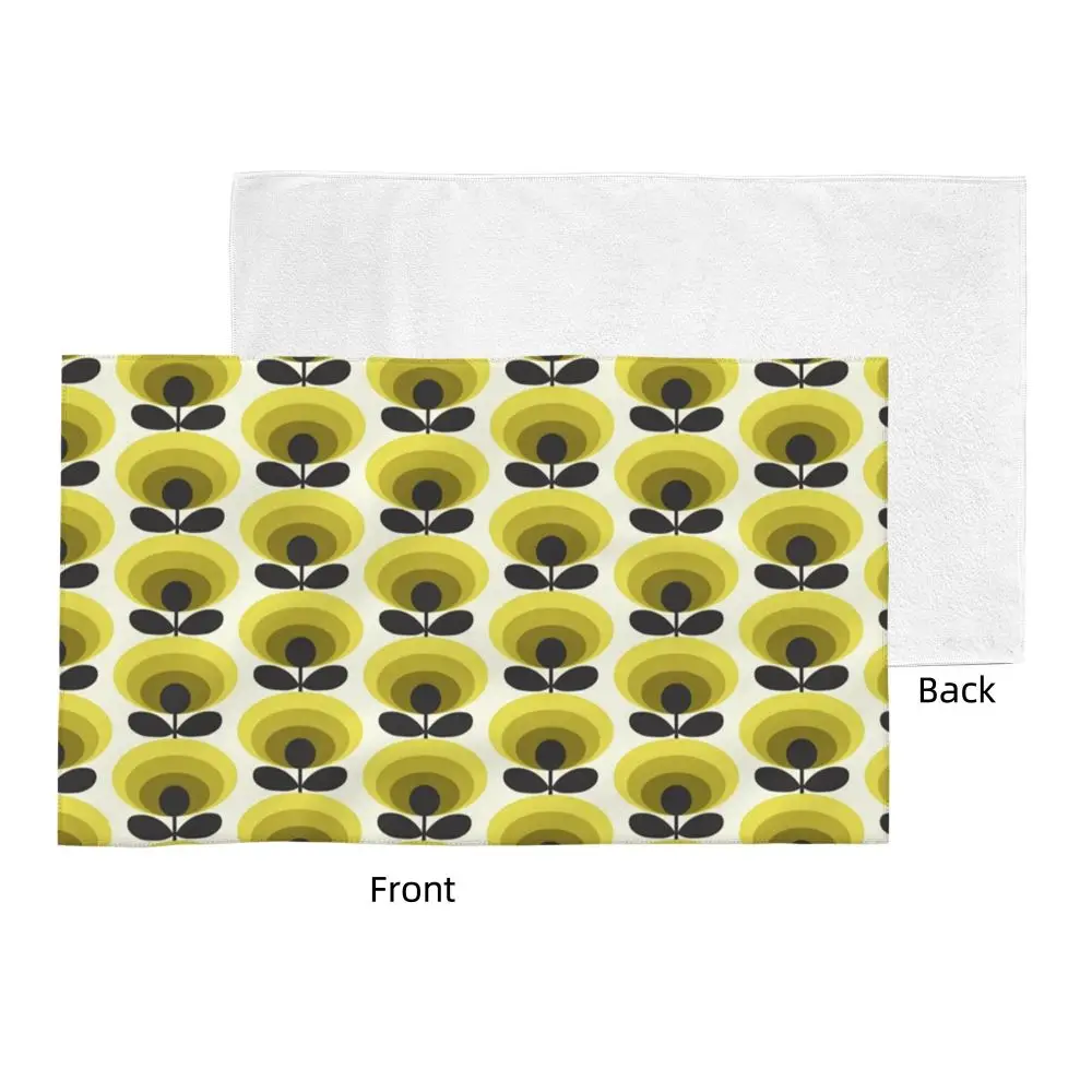 Orla Kiely Flower Face Towel Personalized Super Soft Cotton Bath Towels