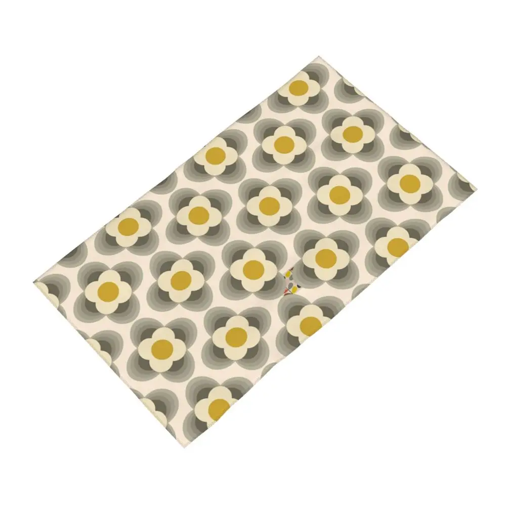 Orla Kiely Flower Face Towel Personalized Super Soft Cotton Bath Towels
