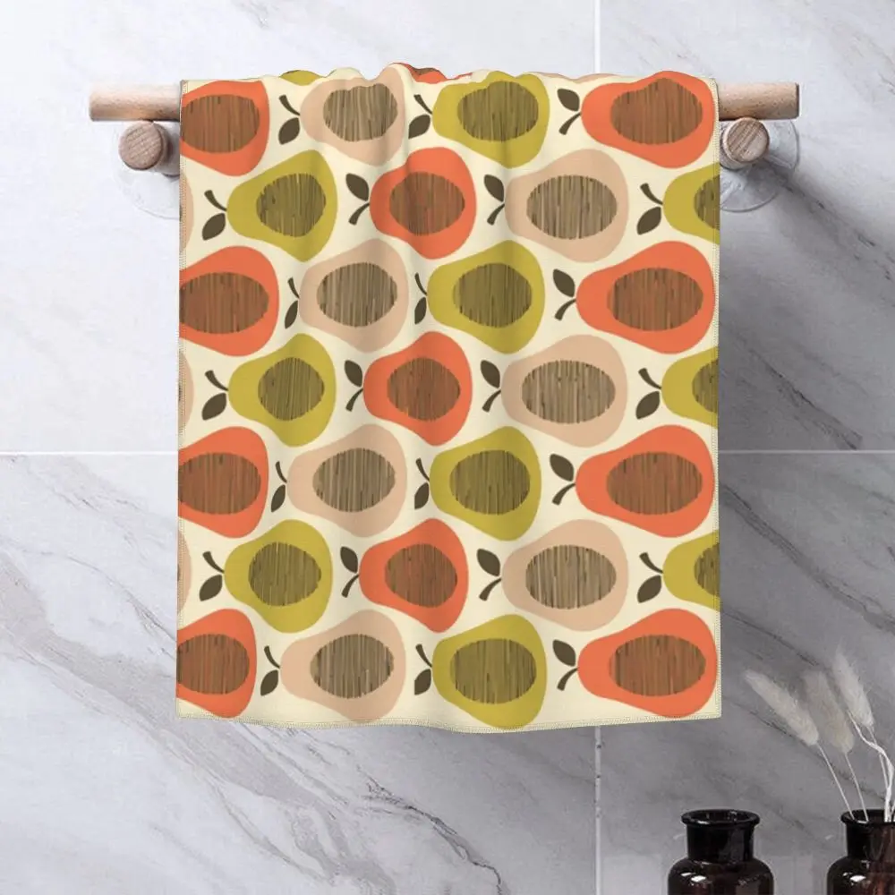 Orla Kiely Flower Face Towel Personalized Super Soft Cotton Bath Towels