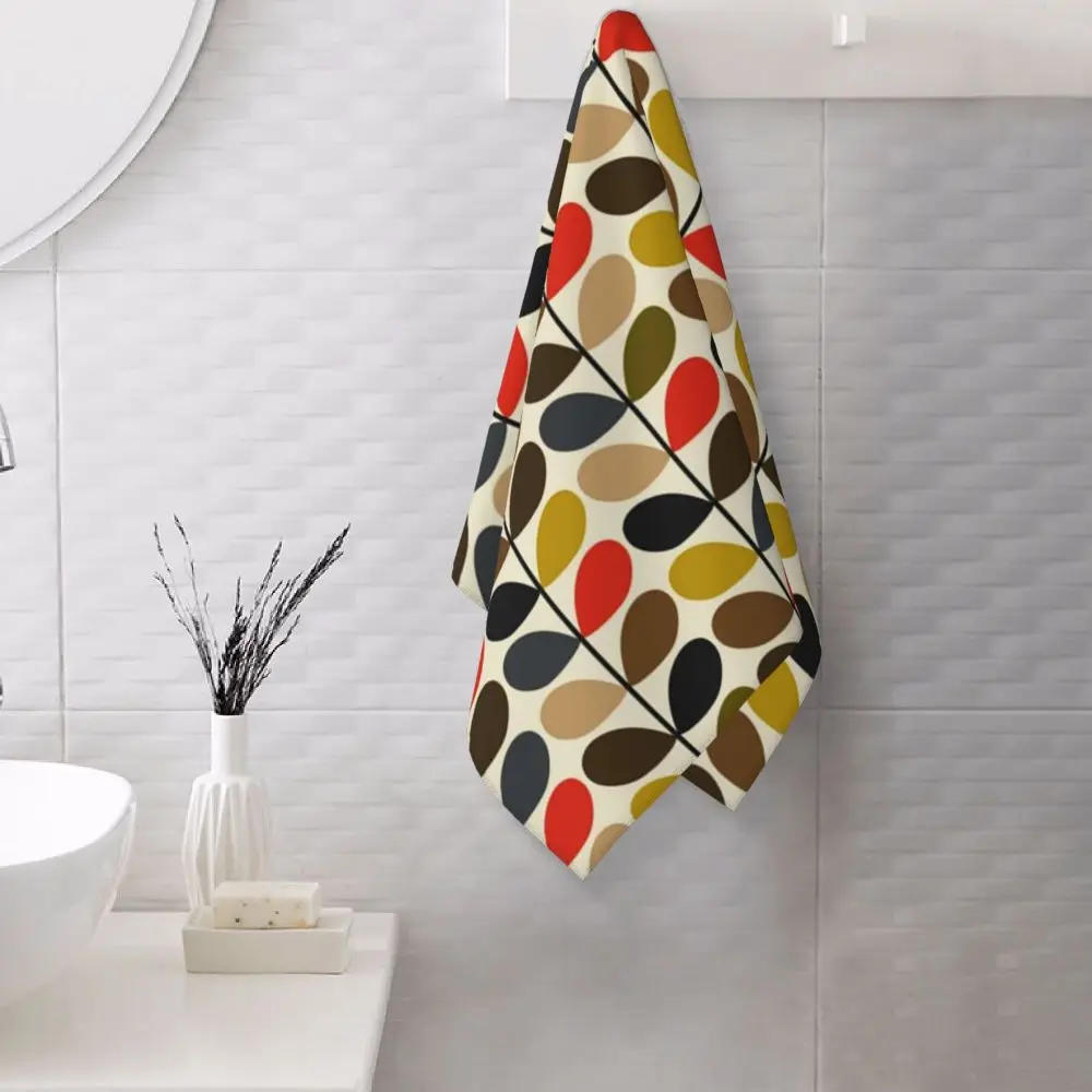 Orla Kiely Flower Face Towel Personalized Super Soft Cotton Bath Towels