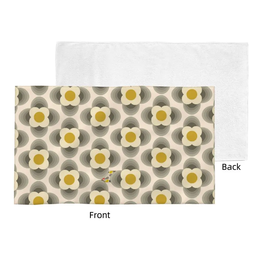 Orla Kiely Flower Face Towel Personalized Super Soft Cotton Bath Towels