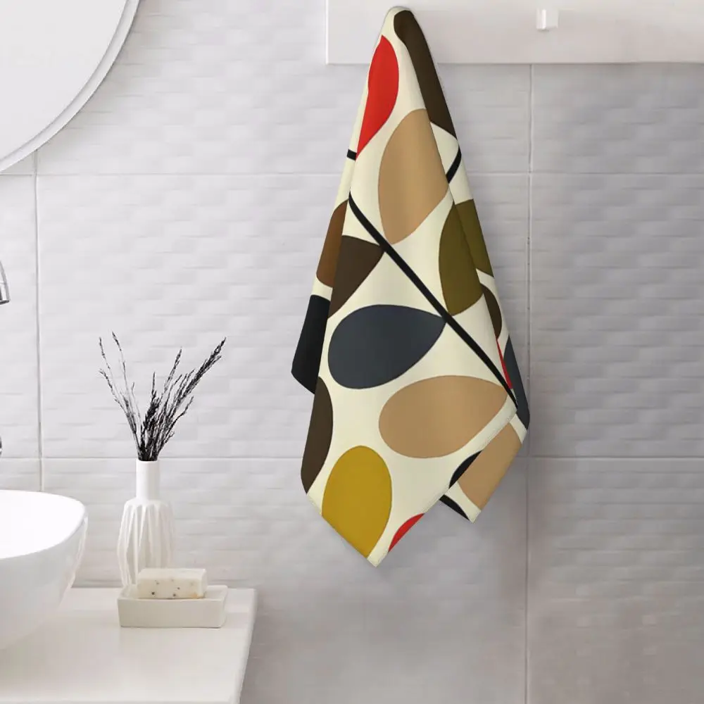 Orla Kiely Flower Face Towel Personalized Super Soft Cotton Bath Towels