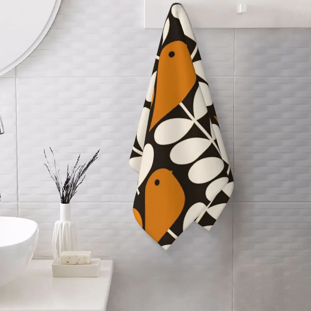 Orla Kiely Flower Face Towel Personalized Super Soft Cotton Bath Towels