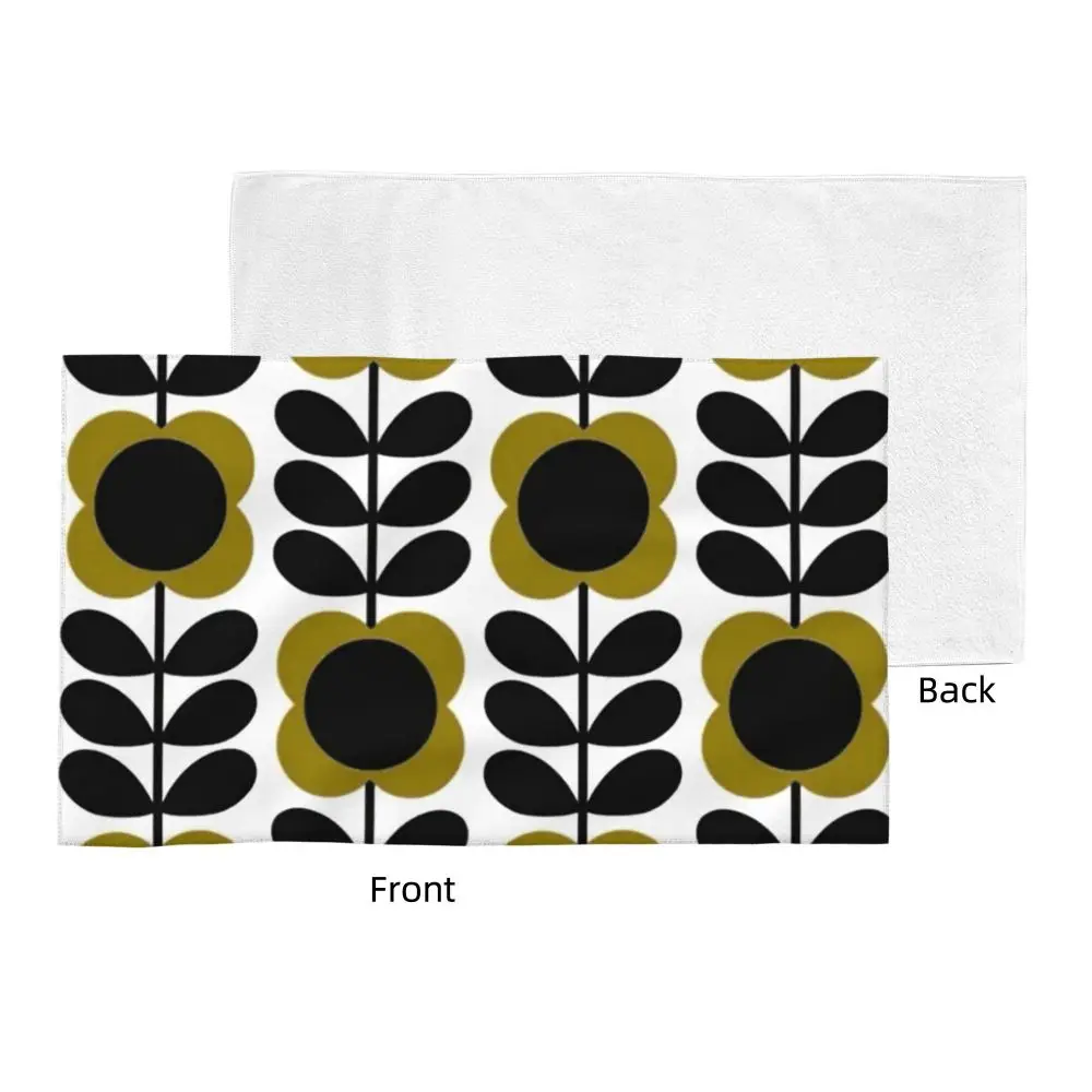 Orla Kiely Flower Face Towel Personalized Super Soft Cotton Bath Towels