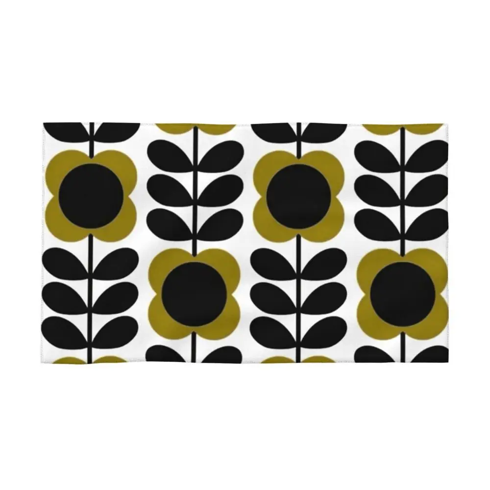 Orla Kiely Flower Face Towel Personalized Super Soft Cotton Bath Towels
