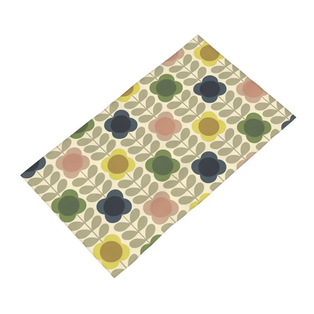 Orla Kiely Flower Face Towel Personalized Super Soft Cotton Bath Towels