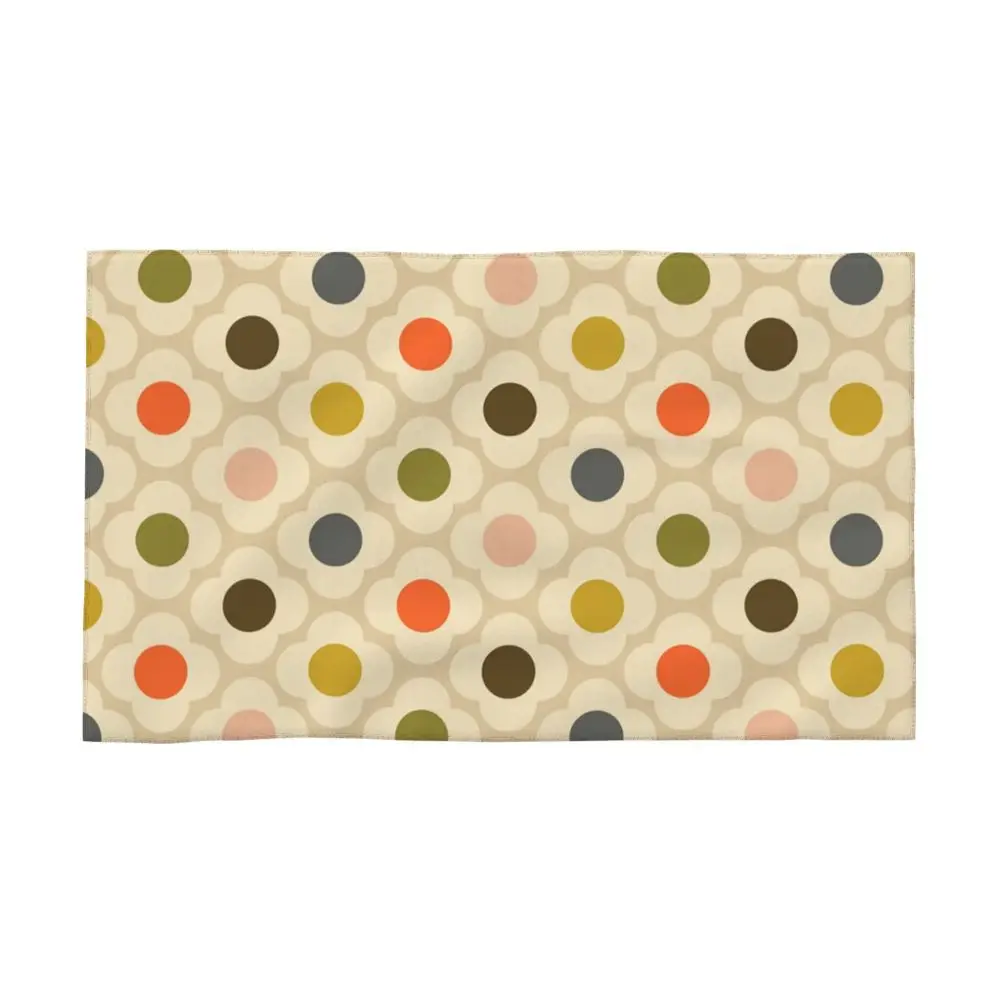 Orla Kiely Flower Face Towel Personalized Super Soft Cotton Bath Towels