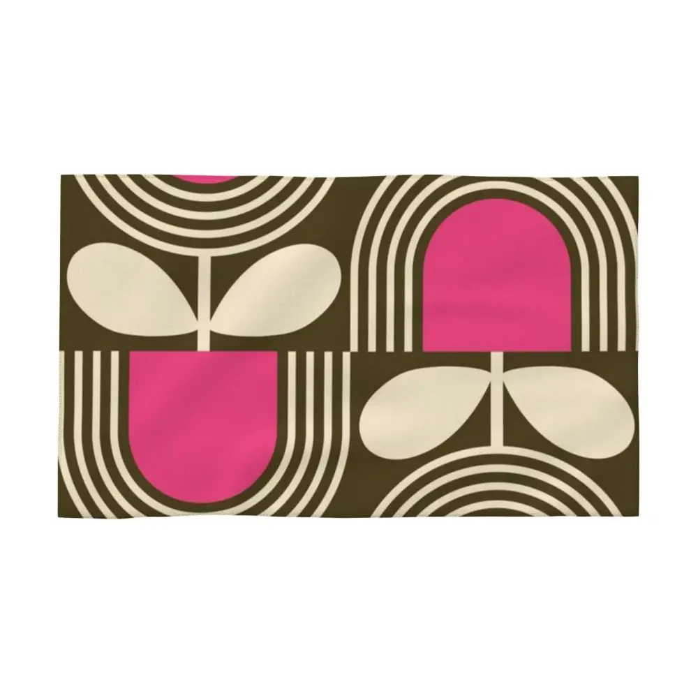 Orla Kiely Flower Face Towel Personalized Super Soft Cotton Bath Towels