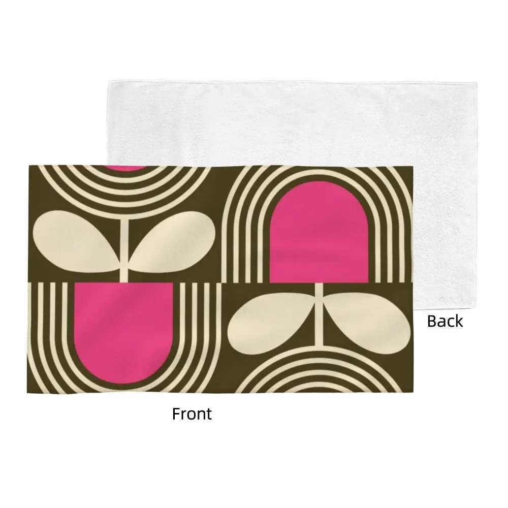 Orla Kiely Flower Face Towel Personalized Super Soft Cotton Bath Towels
