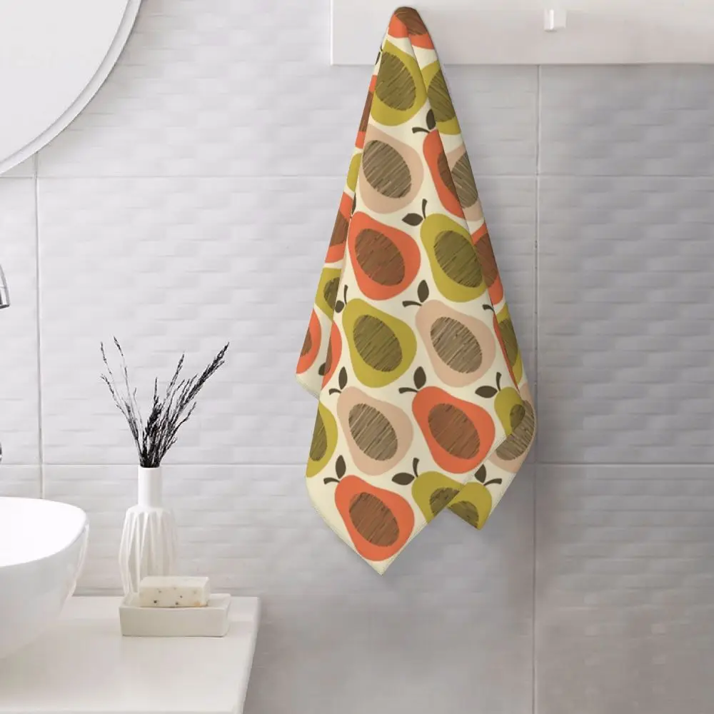 Orla Kiely Flower Face Towel Personalized Super Soft Cotton Bath Towels