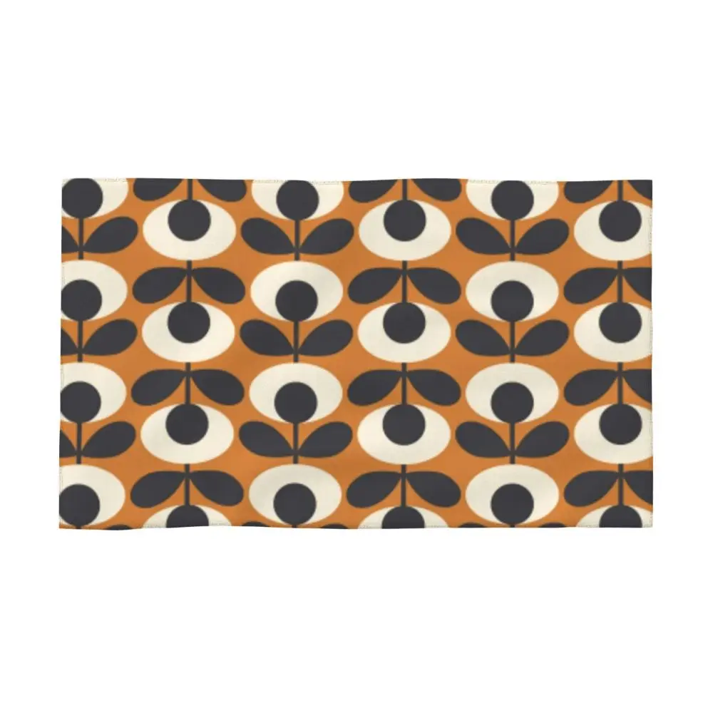 Orla Kiely Flower Face Towel Personalized Super Soft Cotton Bath Towels