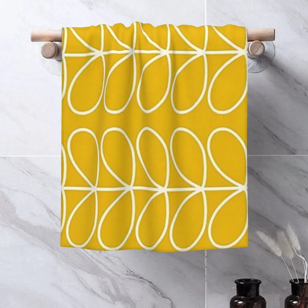 Orla Kiely Flower Face Towel Personalized Super Soft Cotton Bath Towels